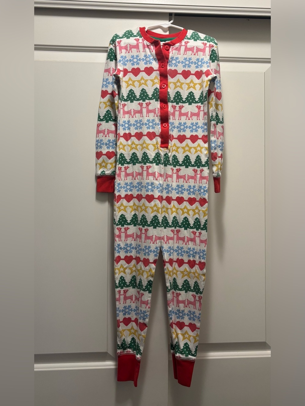 Mini Boden one piece pajama , size 8